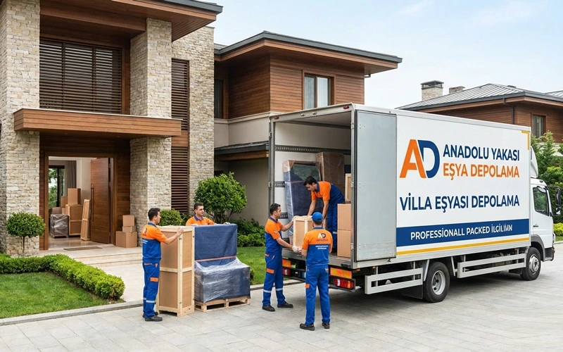 Anadolu yakası villa eşyası taşıma ve depolama hizmetleri