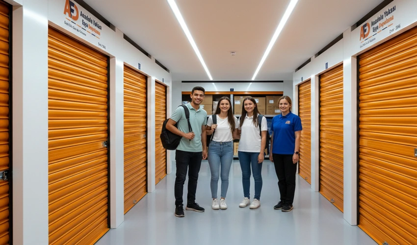 İstanbul Anadolu Yakası güvenli öğrenci eşyası depo kiralama