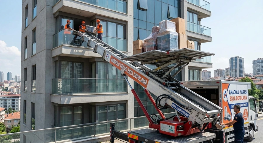 İstanbul asansörlü ev eşyası taşıma ve depolama hizmeti