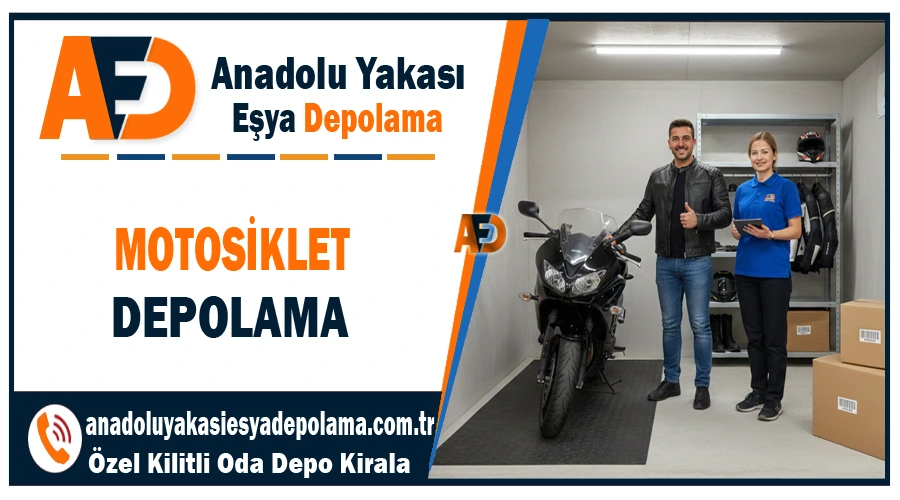 Motosiklet depolama İstanbul motorsiklet depolama firması